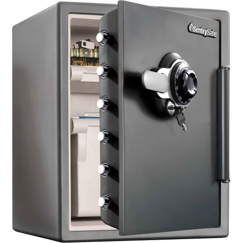 SentrySafe Fire Safe® SFW205DPB Combination Lock, 18-5/8"W x 19-5/16"D x 23-13/16"H, Gray