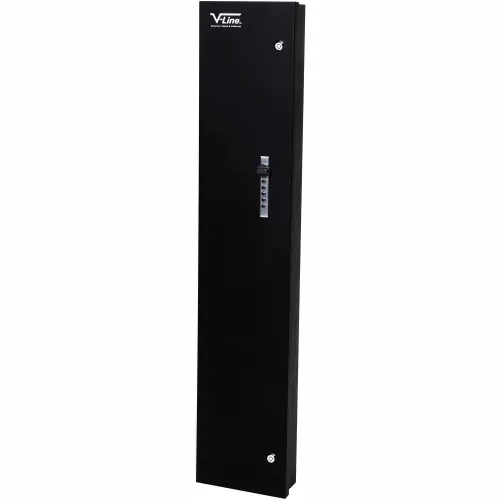 V-Line Shotgun Storage Case 3842-SA BLK, 1 Gun Capacity, 8"W x 3-1/2"D x 42"H, Semi Flat Black