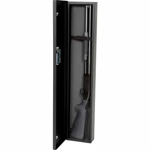 V-Line Shotgun Storage Case 3842-SA BLK, 1 Gun Capacity, 8"W x 3-1/2"D x 42"H, Semi Flat Black - Image 2