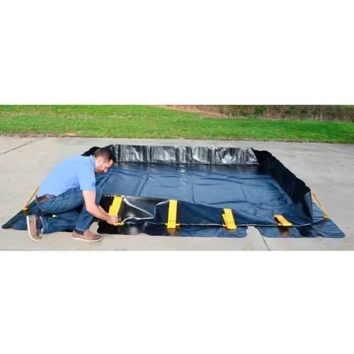 ENPAC Snap Up Stinger Berm-Compact, 12' x 20' x 1', 48-12201, BK- SU - Image 3