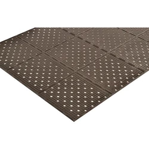 NoTrax® T23 Multi-Mat II" Drainage Mat 3/8" Thick 3' x 32' Red - Image 2