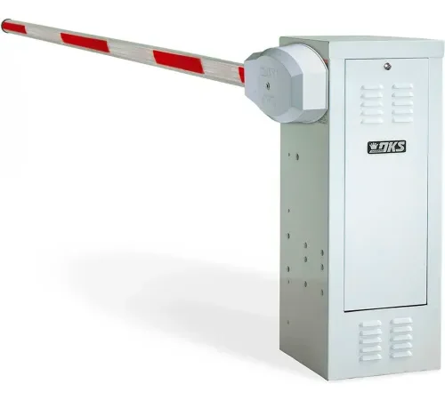 DOORKING? 1601-380 Traffic Barrier Gate Operator, 115 V, 1/2 HP, 14'L Arm w/Detector Package