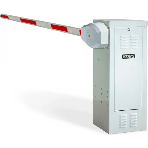 DOORKING 1601-380 Traffic Barrier Gate Operator, 115 V, 1/2 HP, 14'L Arm w/Detector Package