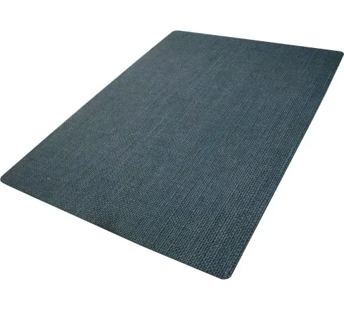 M Matting Desk Chair Mat, Stratford in Blue, 3' x 4'