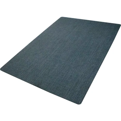 M Matting Desk Chair Mat, Stratford in Blue, 3' x 4'