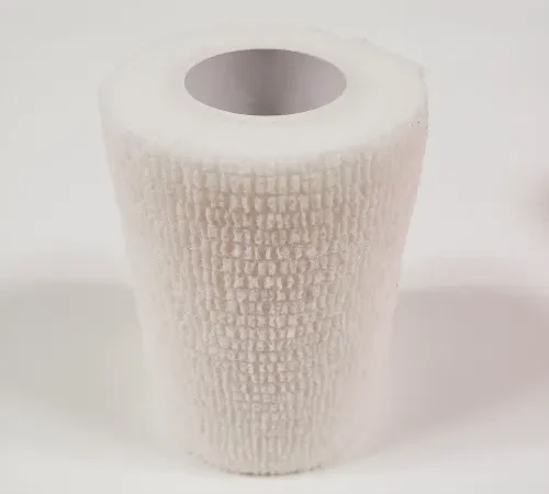 First Voice" 3" x 5 Yards Self Adhesive Bandage, Latex , White, Pack of 10