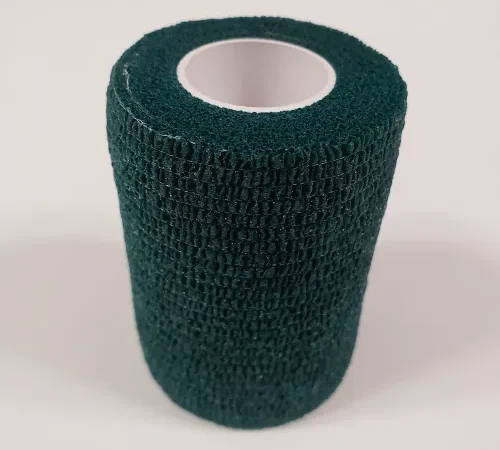 First Voice" 3" x 5 Yards Self Adhesive Bandage, Latex , Kelly Green