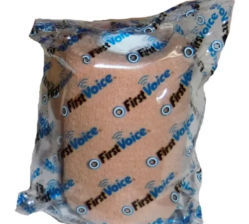 First Voice" 2" x 5 Yards Self Adhesive Bandage, Non-Latex , Tan, Pack of 4