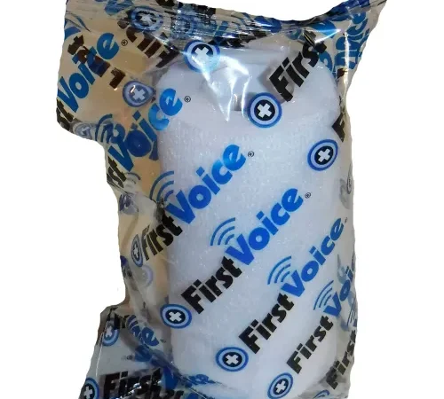 First Voice" 4" x 5 Yards Self Adhesive Bandage, Non-Latex , White, Pack of 8