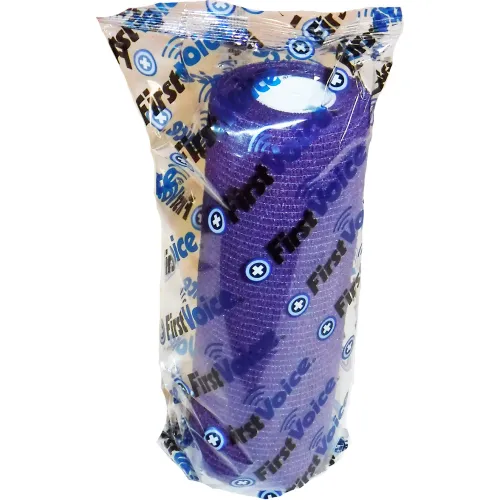 First Voice" 5" x 5 Yards Self Adhesive Bandage, Non-Latex , Dark Purple