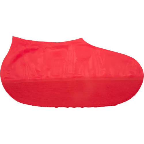 Boot Saver® Disposable Shoe Covers, XL, Ankle Height, Red, 100 Pack