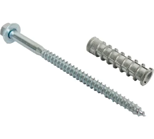 6" Lag Bolt and Shield