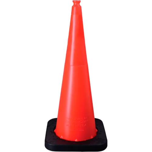 VizCon TrafFix Devices 36" Enviro-Cone with Base, No Reflective Collar, 11 lbs., Orange