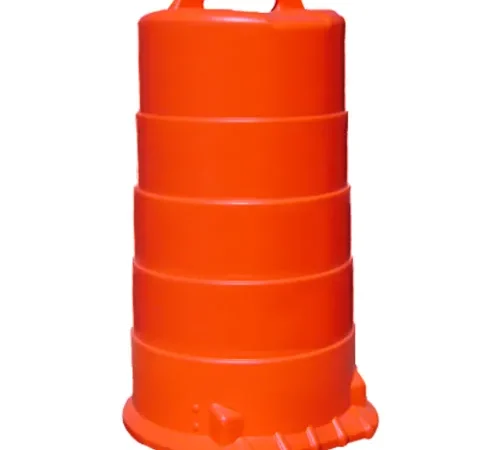 VizCon TrafFix Devices High Density Channelizer Drum, No Sheeting, No Base