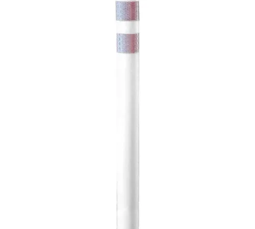 VizCon TrafFix Devices 48" X 3" Reflective Reboundable Delineator, Round, White