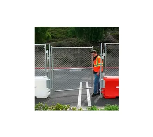 VizCon TrafFix Devices Water-Wall" Fence, 6' Single Gate, 45032-WWFG-C
