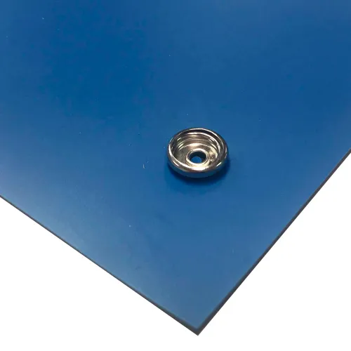 Transforming Tech MT4500 Series ESD Rubber Matting, 0.080" Thick, 30"x72", Blue - Image 3