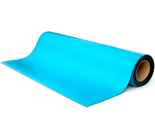 Transforming Tech MT4500 Series ESD Rubber Matting, 0.080" Thick, 30"W Full 50 Ft Roll, Blue