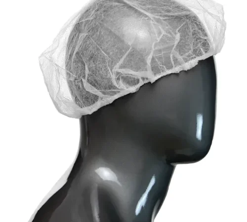 West Chester White Bouffant Cap, 18"L, 100/Dispenser Box, 10 Boxes/Case