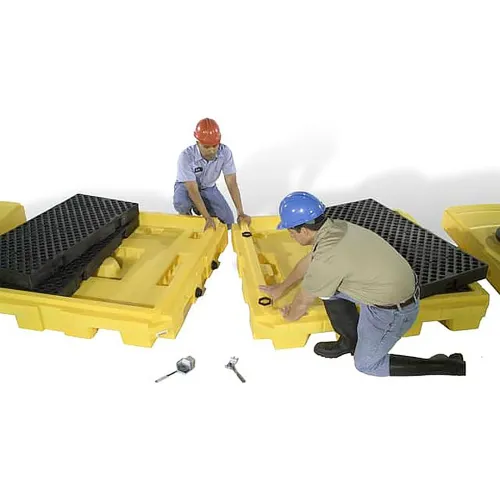 UltraTech Ultra-Modular IBC Spill Pallet, 3-Tank, Outdoor Model 355 Gallon Capacity - Image 5