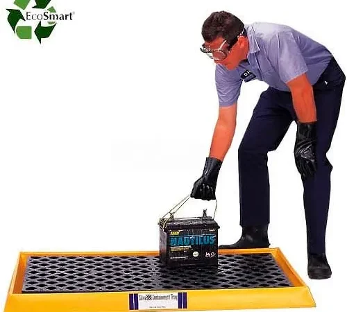 UltraTech Ultra-Containment Tray? 2350 with Grating - Black