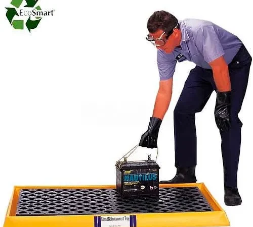 UltraTech Ultra-Containment Tray® 2352 with Grating - Yellow