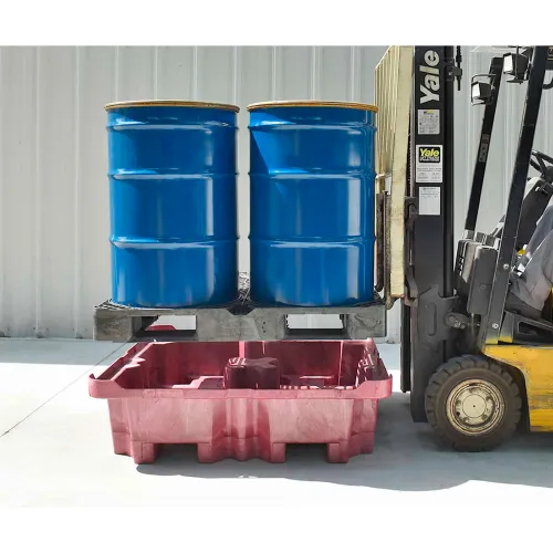 UltraTech Spill King with Flat Deck Pallet & Drain, 85 Gallon Capacity - Image 3