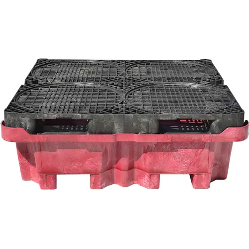 UltraTech Spill King with Flat Deck Pallet & Drain, 85 Gallon Capacity