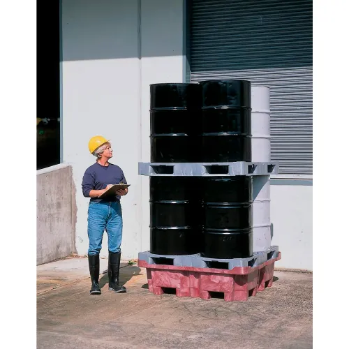 UltraTech Spill King with Flat Deck Pallet & Drain, 85 Gallon Capacity - Image 5