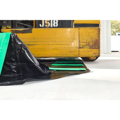 UltraTech Ultra-Containment Berm, Compact Model, 28 oz. Copolymer 2000, 60'L x 12'W x 12"H - Image 4