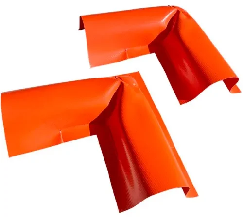 UltraTech Ultra-Berm Builder Plus Corners with Mounting Strips & Anchors, 4"H, Pack of 2