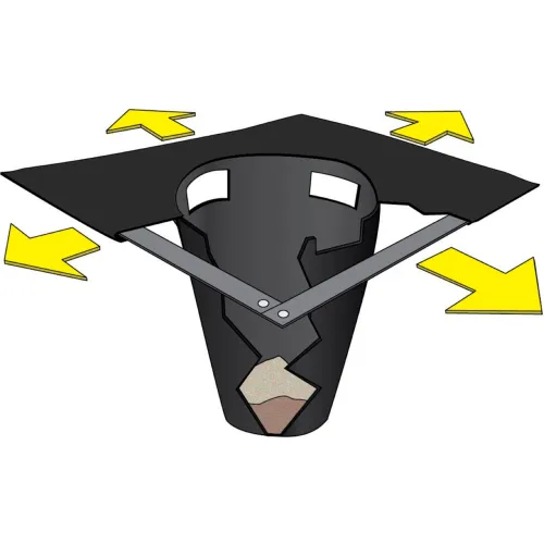 UltraTech Ultra-Drain Guard, Adjustable Frame Model, 20" - 32" x 16" - 26", Pack of 10