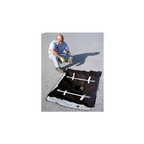 UltraTech 9237 Ultra-Drain Guard® Retainers, For Catch Basins from 22"-36". Set of 2