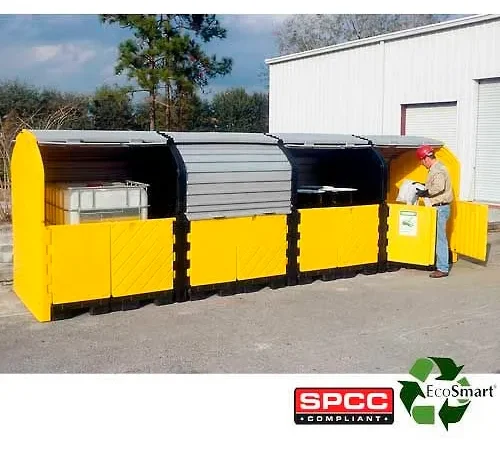 UltraTech Ultra-Hard Top Spill Pallet? Plus 9655 P16 with Drain