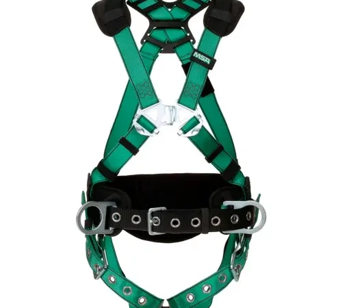 V-FORM" 10197364 Construction Harness, Back & Hip D-Ring, Tongue Buckle Leg Straps, STD