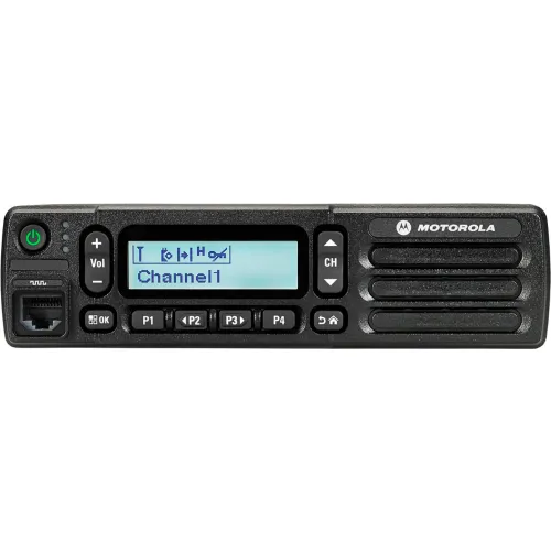 Motorola Mototrbo CM300D Two-Way Mobile Radio, Analog/Digital, UHF, 99 Channels, 40 Watts, Black