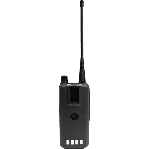 Motorola Solutions CP100D UHF Two-Way Radio, Display Screen & Limited Keypad, Analog, 4 Watt, Black - Image 4