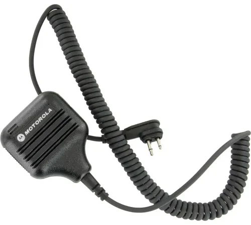 Motorola   HKLN4687 Remote Speaker Mic for use with DTR600 DTR700 Portable Radios
