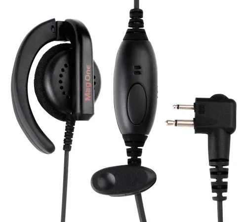 Motorola Solutions Mag One Ear Receiver with In-Line Mic/PTT/VOX Switch