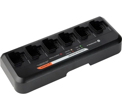 Motorola   PMLN6597 6 Unit Rapid Rate Charger for CP185, CP100d Portable Radios