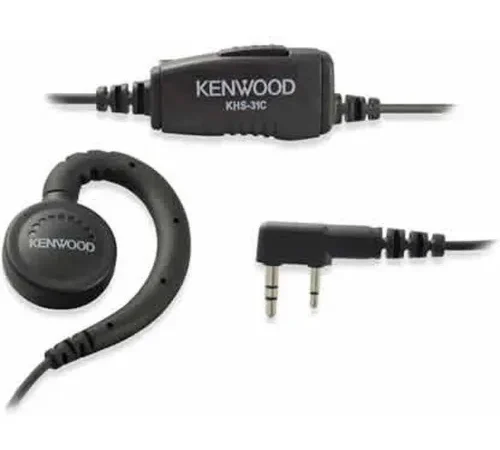 Kenwood C Ring Ear Hanger With In-Line Ptt & Mic