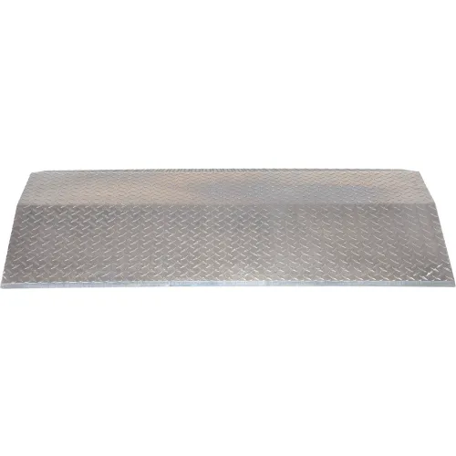 Vestil" Fabricated Aluminum Hose & Cable Crossover, 2000 lb. Cap., 40" x 48" x 4-3/8", Silver - Image 3