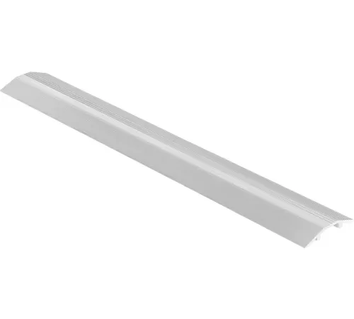 Vestil" Aluminum Extruded Hose & Cable Crossover, 10000 lb. Cap, 48" x 7-1/8" x 1-1/16", Silver