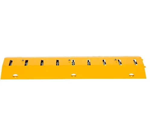 Vestil" Traffic Spiked Speed Bump, 15-1/4"L x 39-3/4"W x 2"H, Yellow