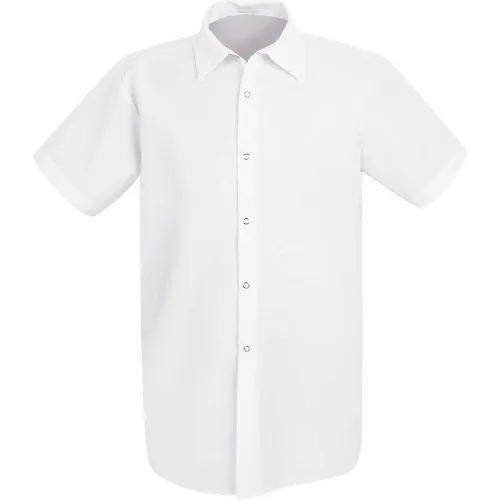 Chef Designs Long Cook Shirt, White, Spun Polyester Poplin, Tall, XL