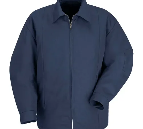 Red Kap Perma-Lined Panel Jacket Regular-4XL Navy JT50