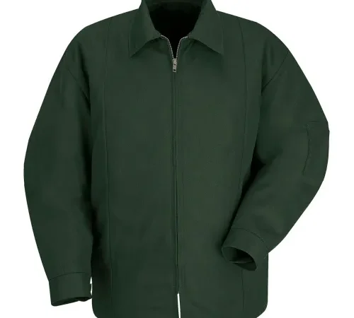 Red Kap Perma-Lined Panel Jacket Regular-2XL Spruce Green JT50