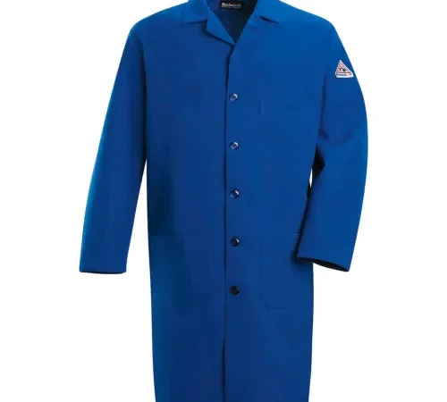 Bulwark® Lab Coat, Royal Blue, Nomex®/Aramid®, S