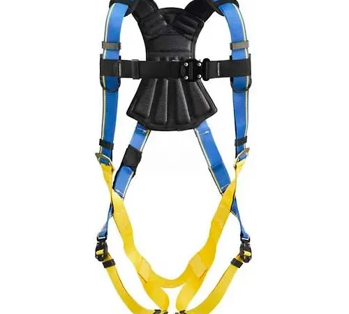 Werner® H113002 Blue Armor Standard Harness, Quick-Connect Legs, M/L