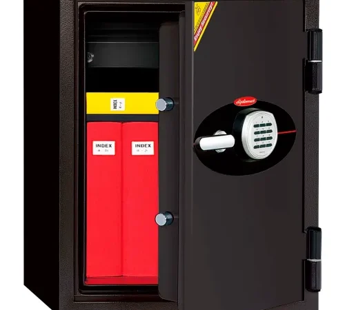 Wilson Safe 1.5 Hour Fire Safe - 18-1/2"W x 18-1/2"D x 24"H, Digital Lock, Black